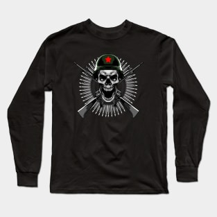 Skull Army Long Sleeve T-Shirt